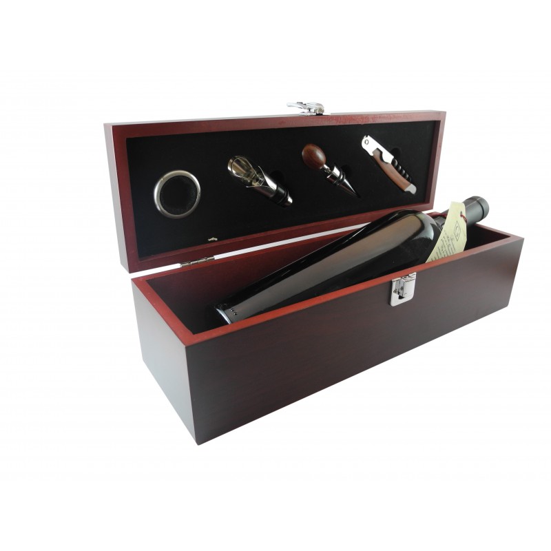 CAJA DE MADERA PARA VINO
