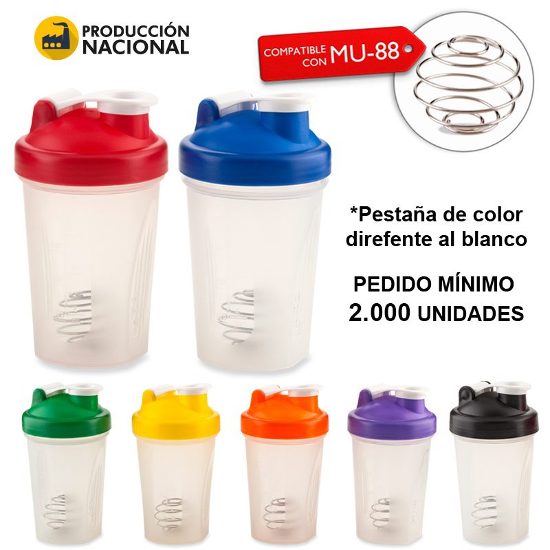 Mug plastico Shaker 14oz - Producción Nacional