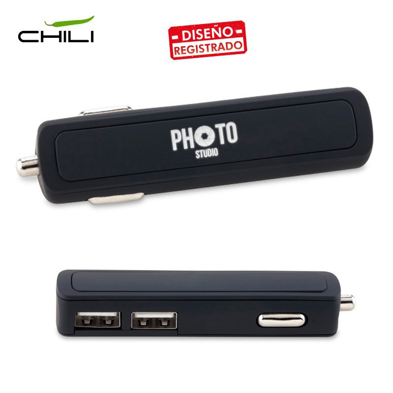 Cargador Dual Para Carro Slam TE-223