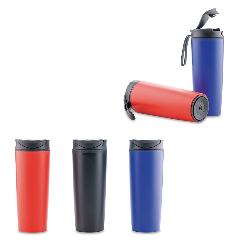 Mug Plástico Antideslizante 480ml MU-171