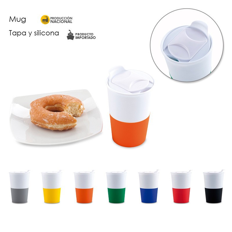 Mug Plástico Osiris 360ml - Produccion Nacional