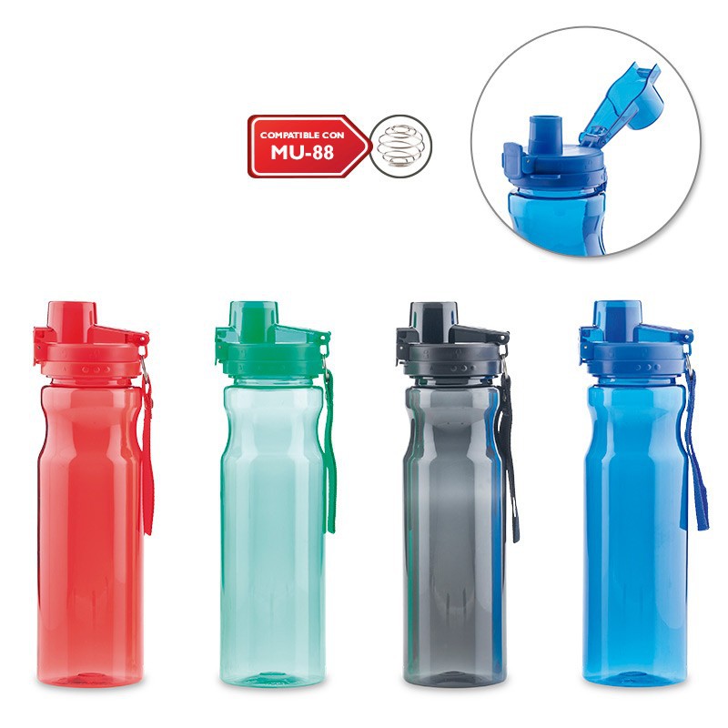 Botilito Plastico Glimmer 900ml MU-142