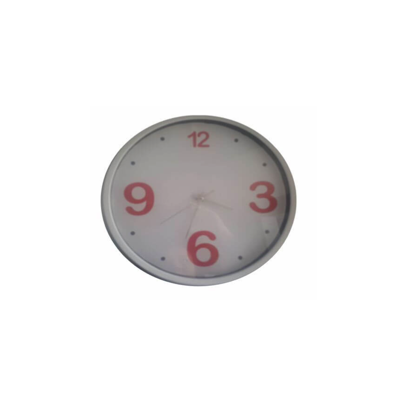 RELOJ DE PARED REDONDO 30 CM DIAMETRO