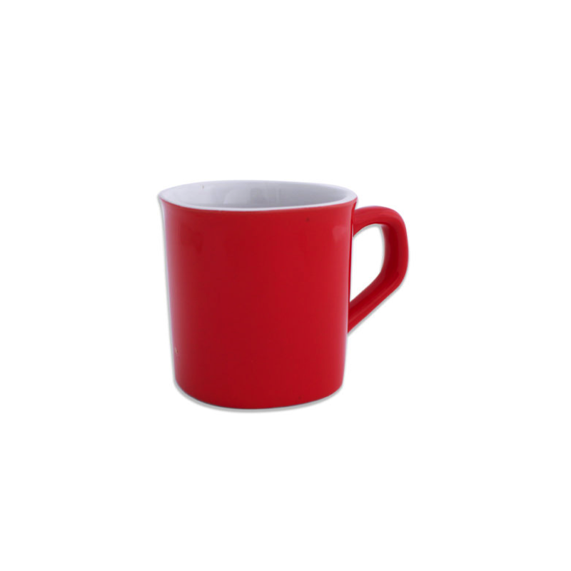 MUG CUADRADO CERAMICA 9 OZ