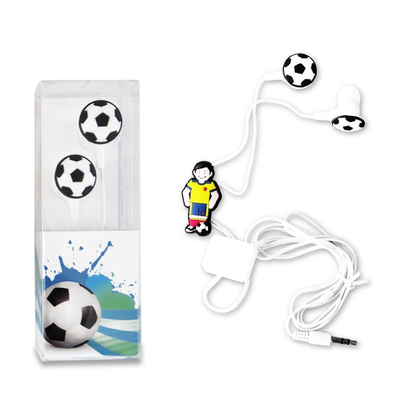 Audifonos PVC Soccer Player TE-244