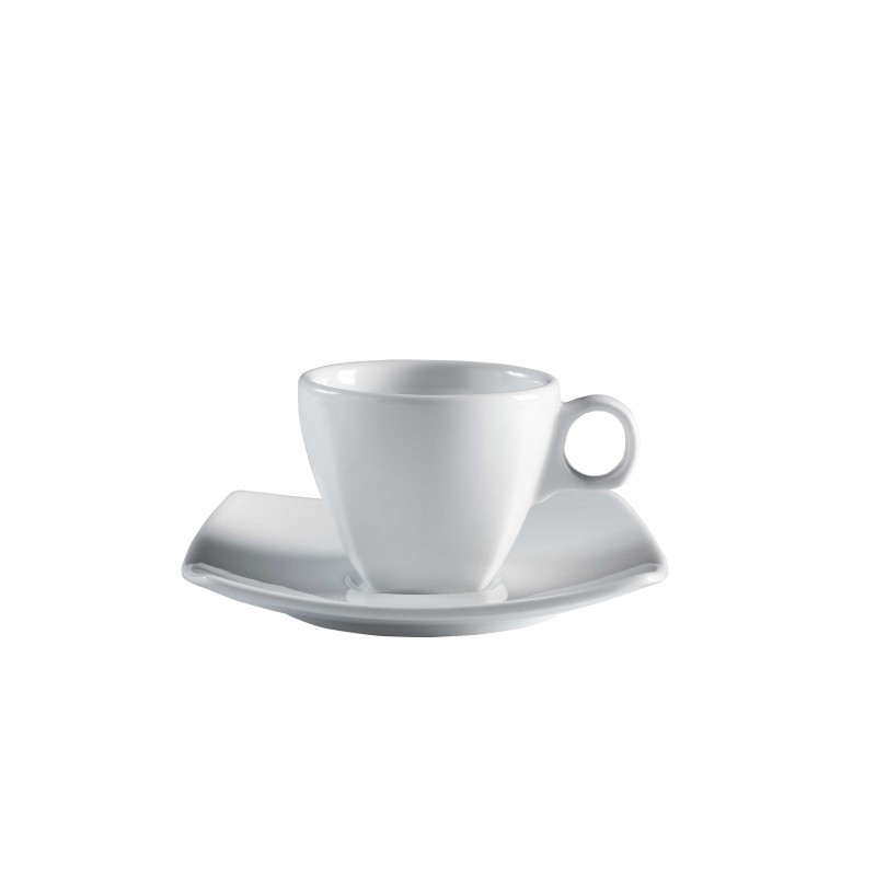 Plato y pocillo café