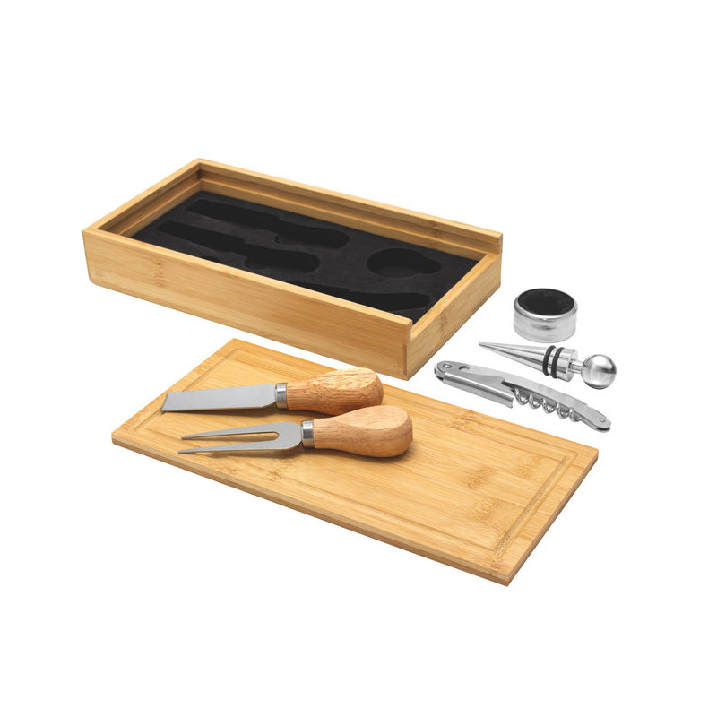 Set de Vino y Tabla para Quesos Winchester