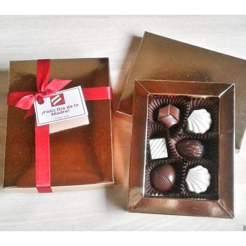 Caja de bombones x 6