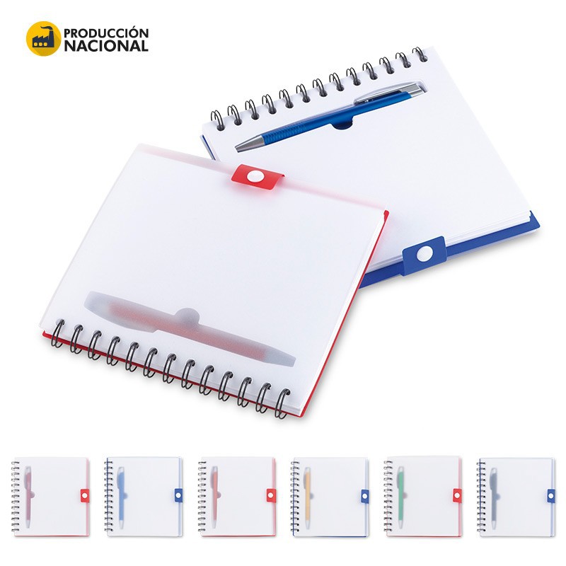 Libreta Kadens Con Bolígrafo - Producción Nacional