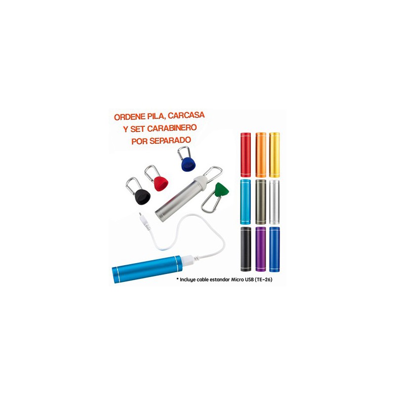 PILA RECARGABLE BULLET 2200MAH (VER TE-25 / TE-26)