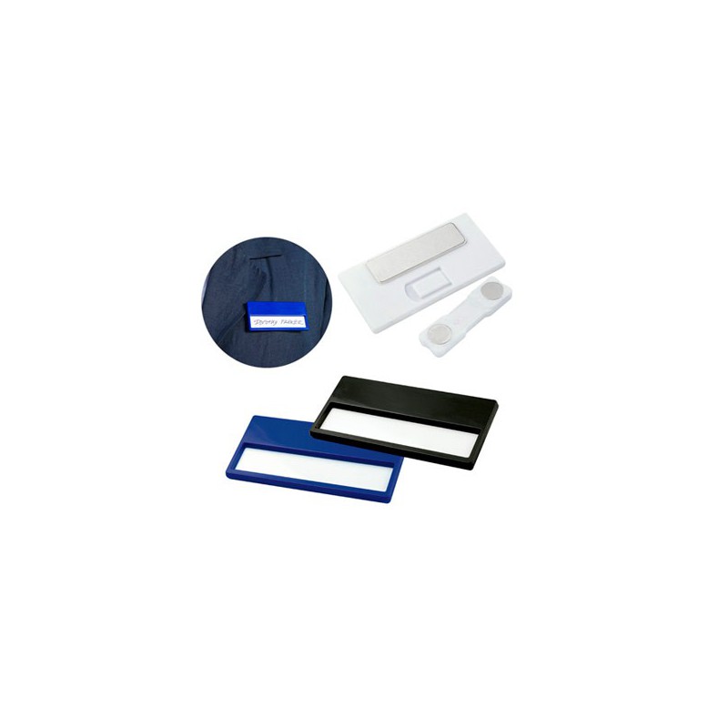PORTAIDENTIFICADOR MAGNETICO EN PLASTICO