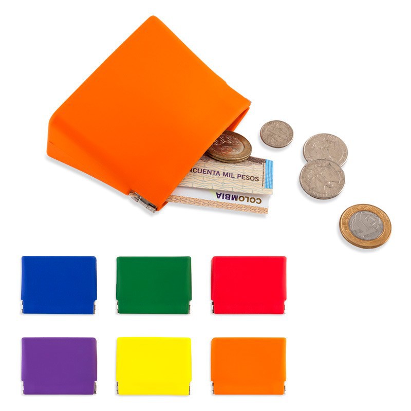 Monedero en Silicona Squeeze