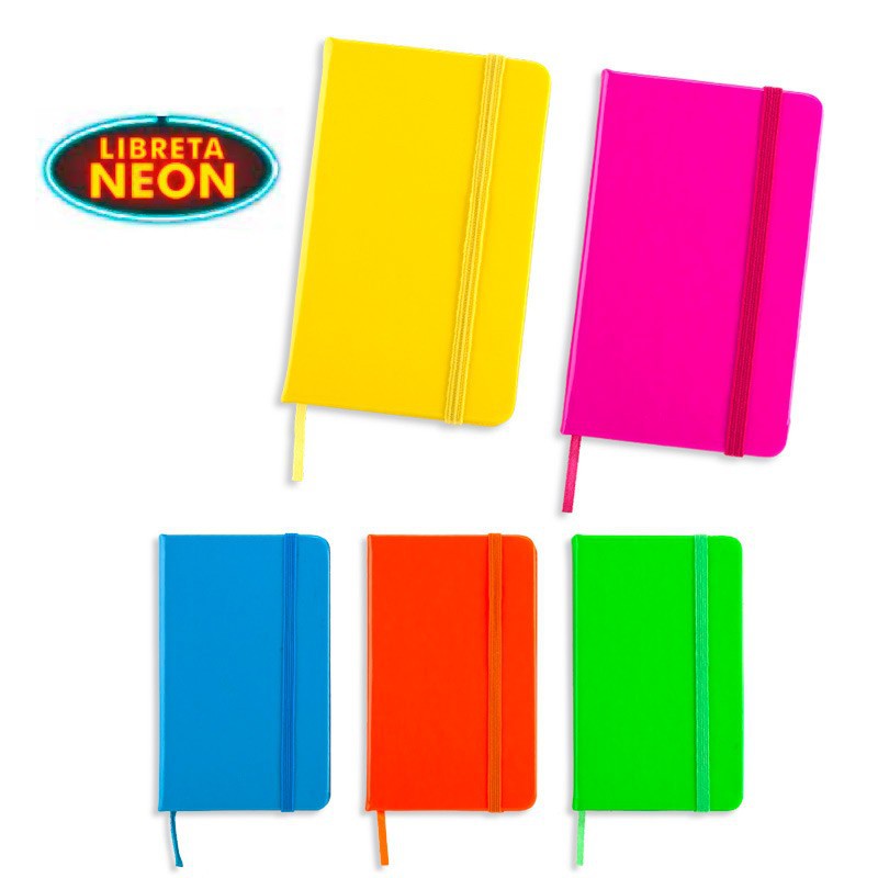 Mini Libreta Neon