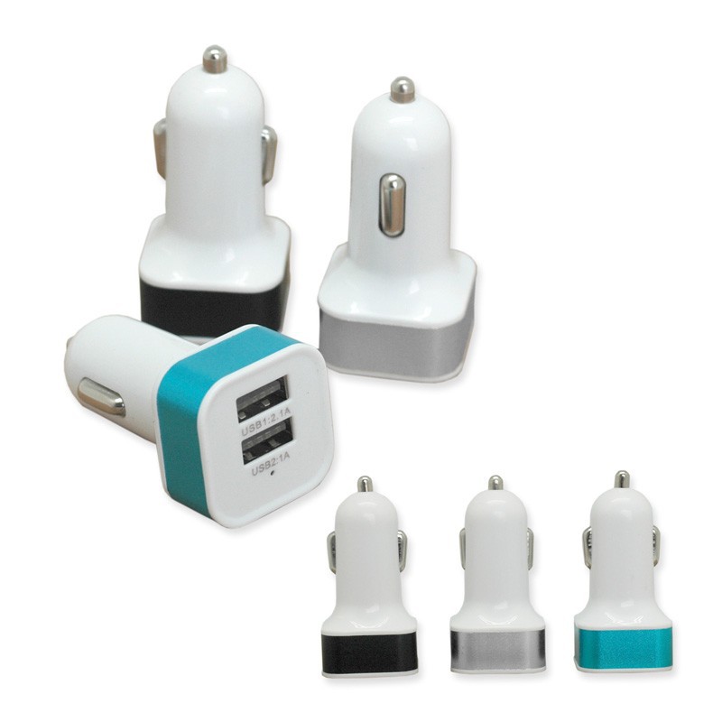 Cargador Dual para Carro Dupli