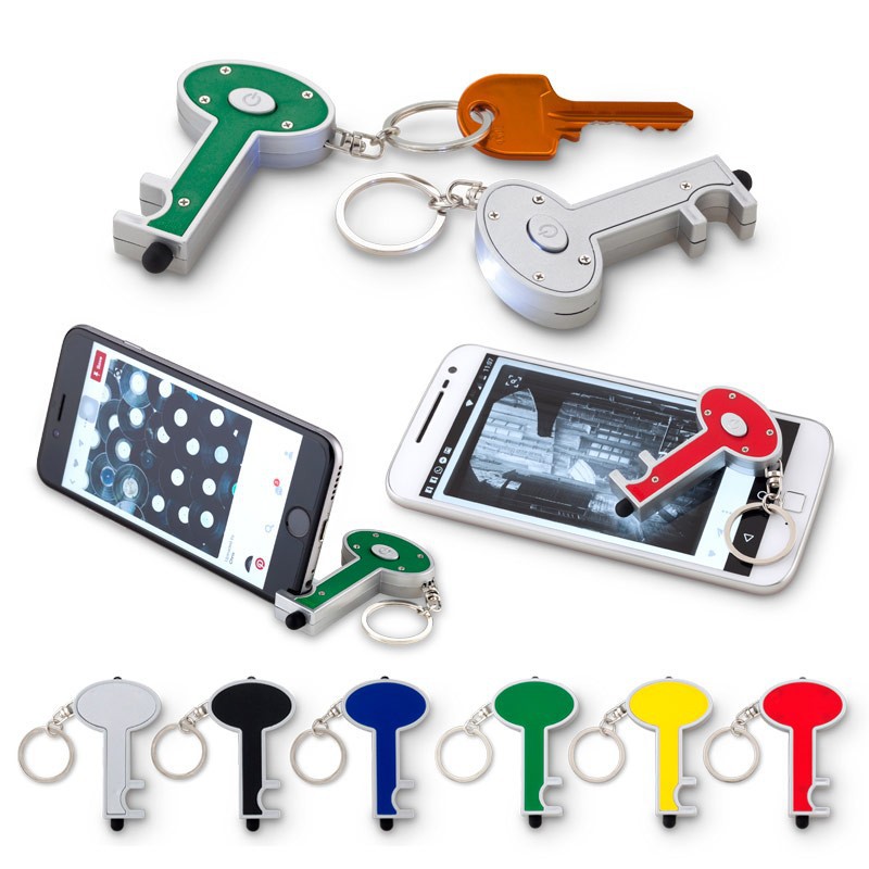 Llavero Linterna Key Con Stylus