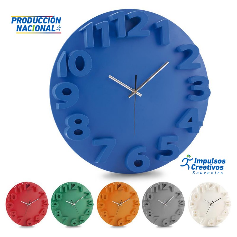 Reloj de Pared Tempo - Producción Nal