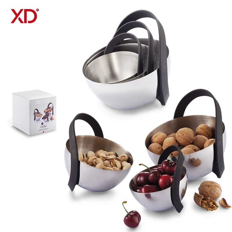 Set De Recipientes En Acero Orbo