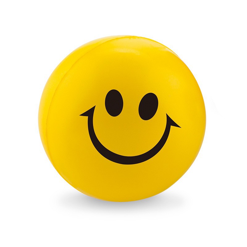 Bola Antiestrés Smiley 6.3cm