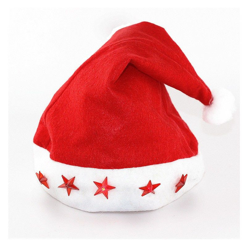 Gorro navideño luz led