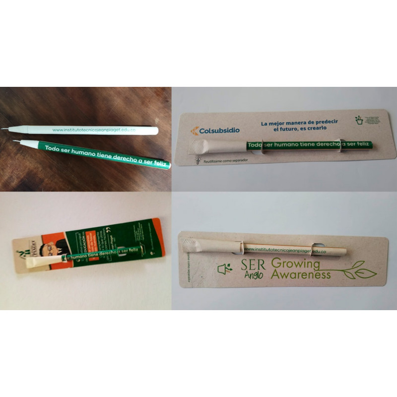 Bolígrafo Germinable en Papel Ecológico