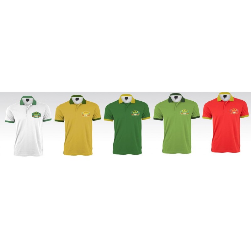 Camiseta tipo polo Mangas Tejidas