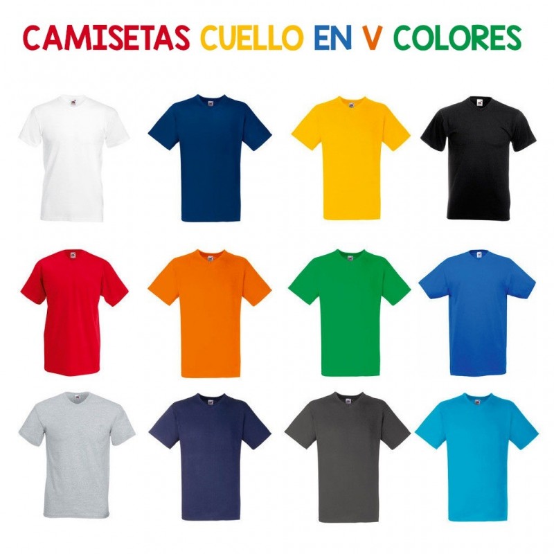 Camiseta cuello en V