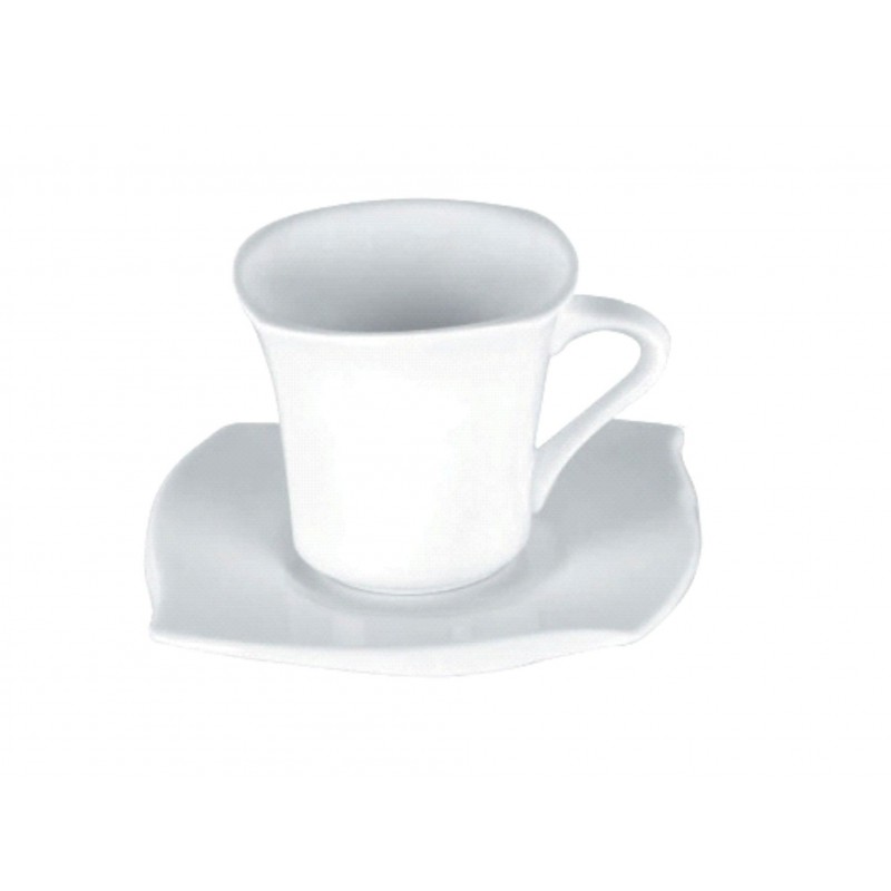 Set plato y pocillo ola grande