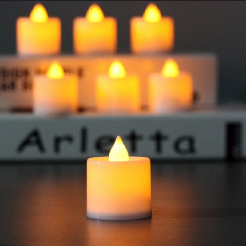 Vela luz led