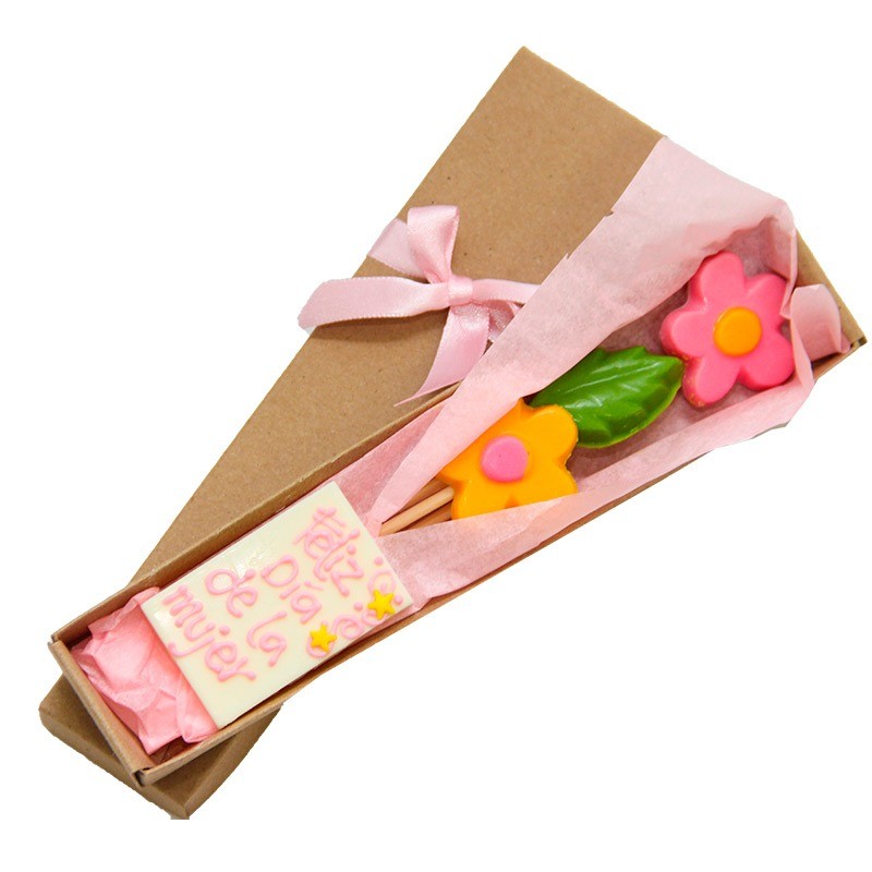Flores chocolatosas