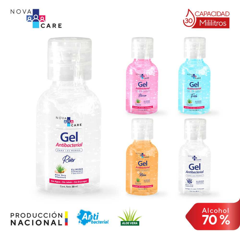 GEL ANTIBACTERIAL LOTO - 30 ML