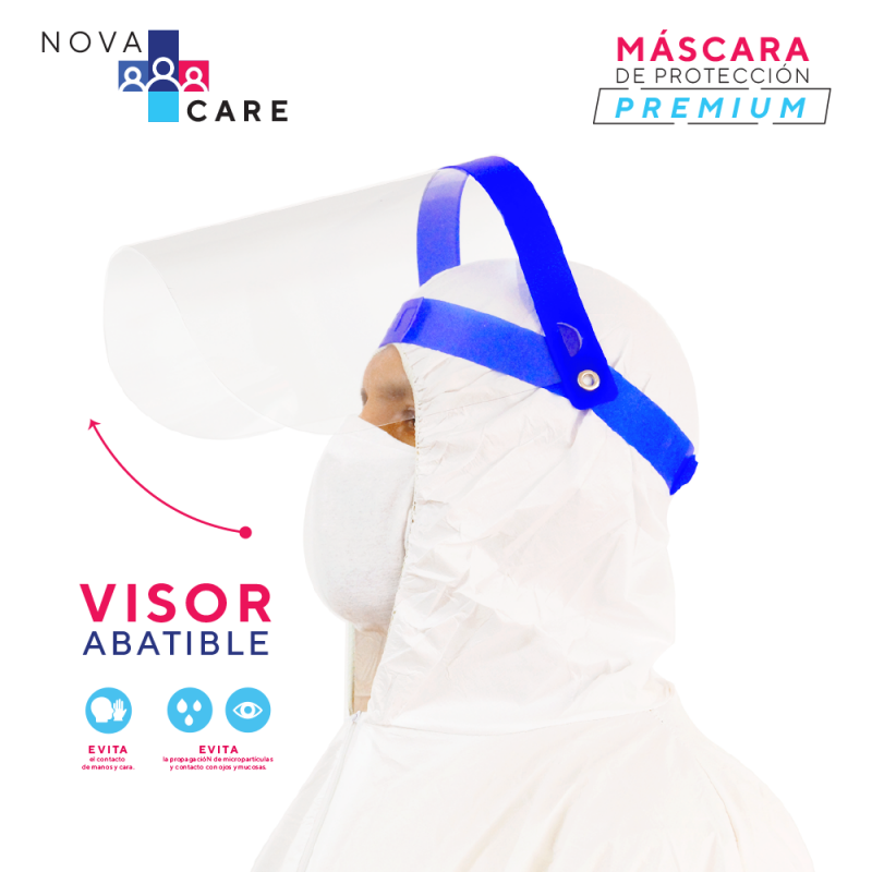 MÁSCARA DE PROTECCIÓN FACIAL PREMIUM
