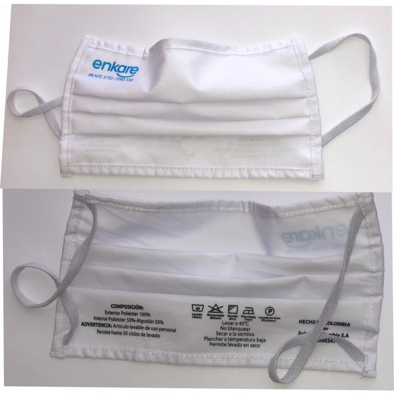 tapabocas antifluido  Registro Invima