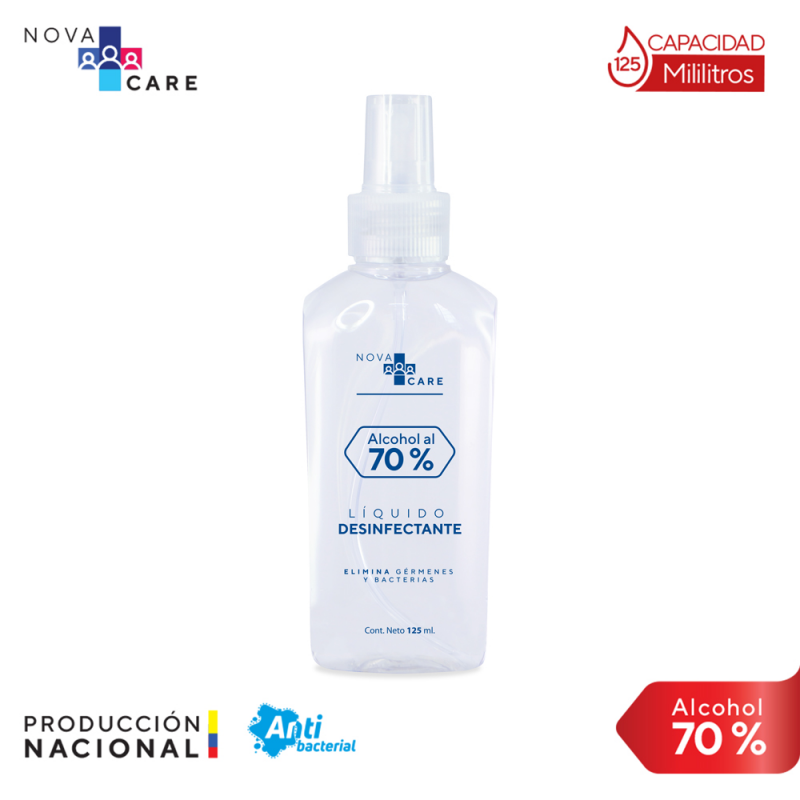 LOCIÓN ANTIBACTERIAL DE 125 ML.
