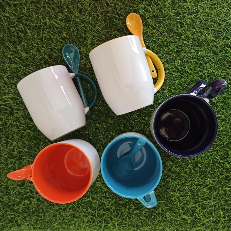 Mug cuchara color - 11 OZ-copia