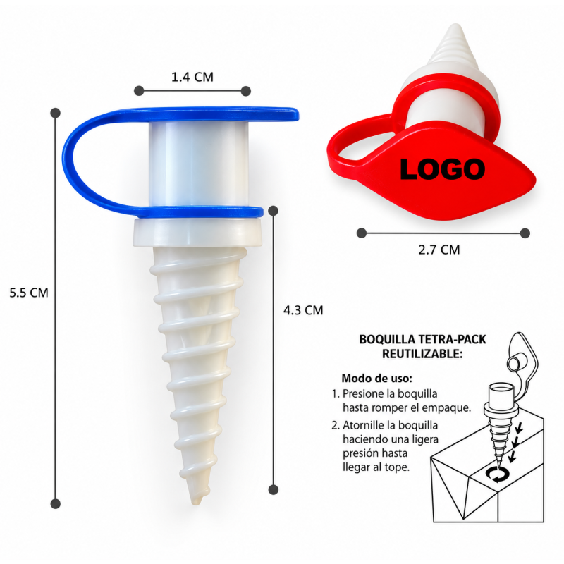 Dosificador Tetrapack