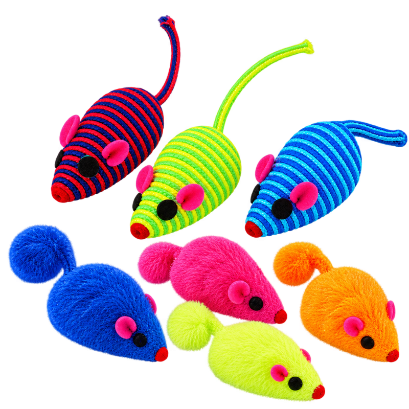 Ratones Peluche x4