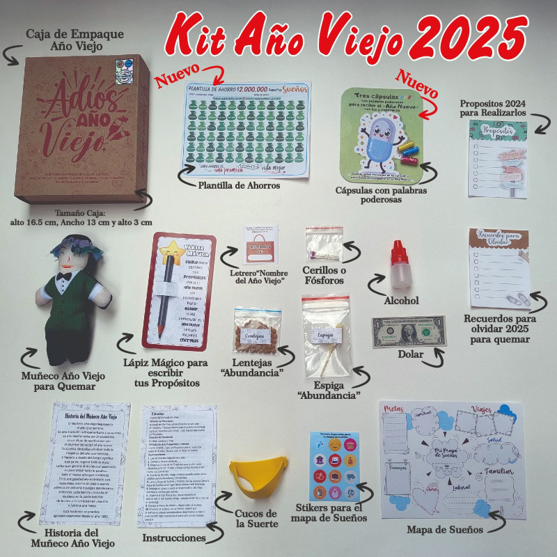 Kit Año Viejo 2025