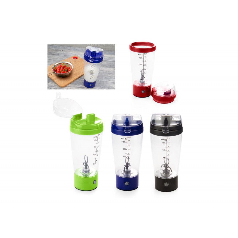 Mug con Mezclador Electrico 450ml