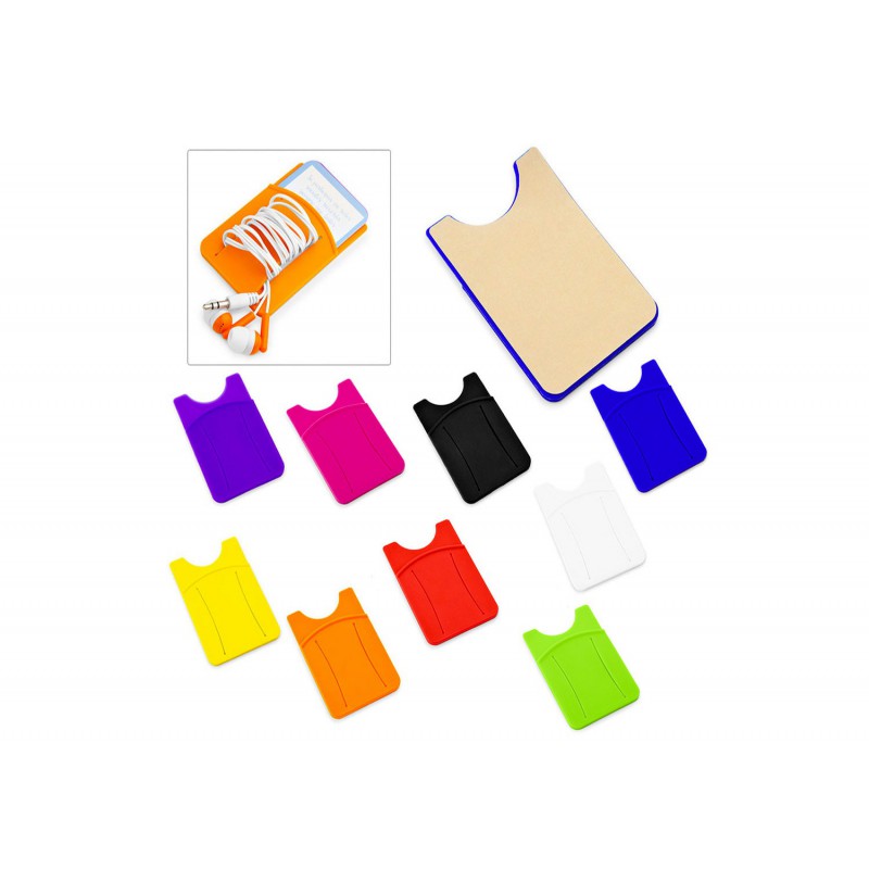 Bolsillo Pouch con Organizador de Audifonos 