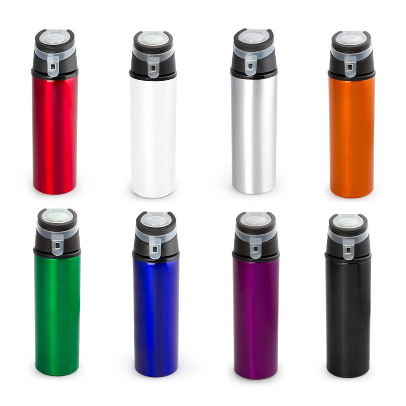 Botella en Aluminio Pull 600ml