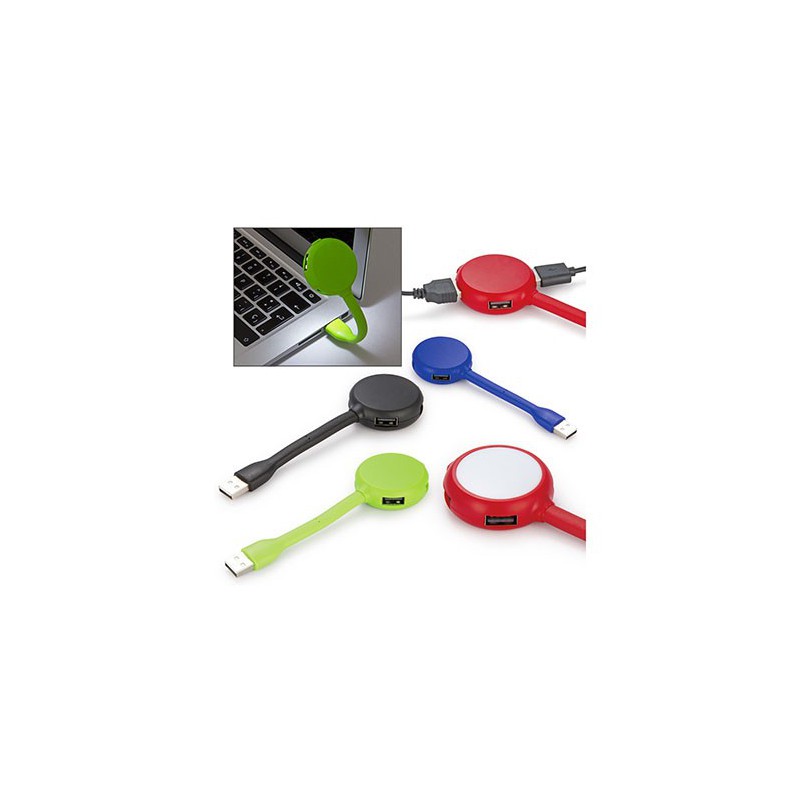 Lintera y HUB USB Shiny