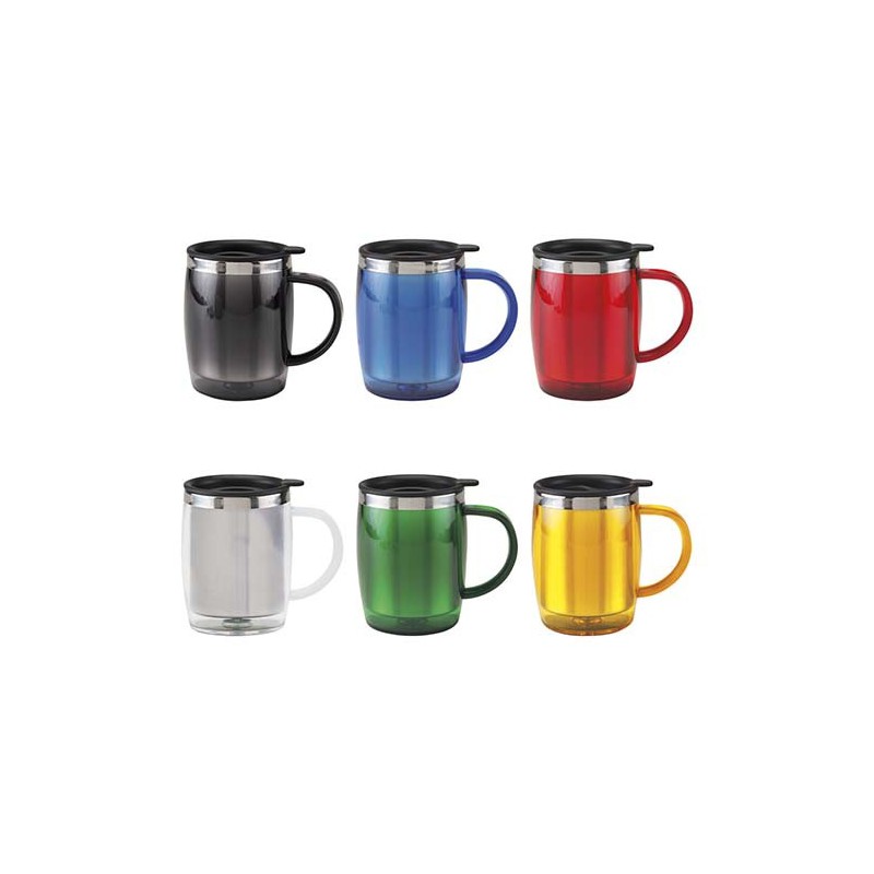 TAZA TéRMICA BURGOS COLOR NEGRO