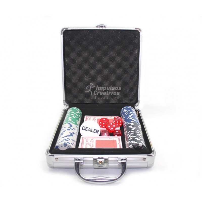 Caja Poker 100 fichas