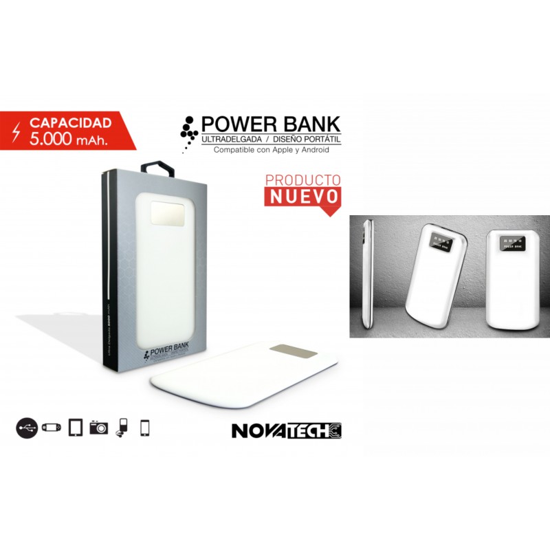 POWER BANK ASTEROID 5.000 mAh.