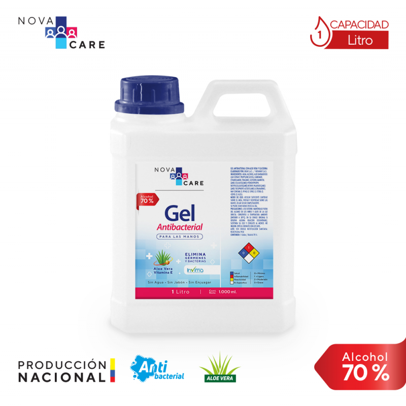 GEL ANTIBACTERIAL PLUS - 1 LITRO