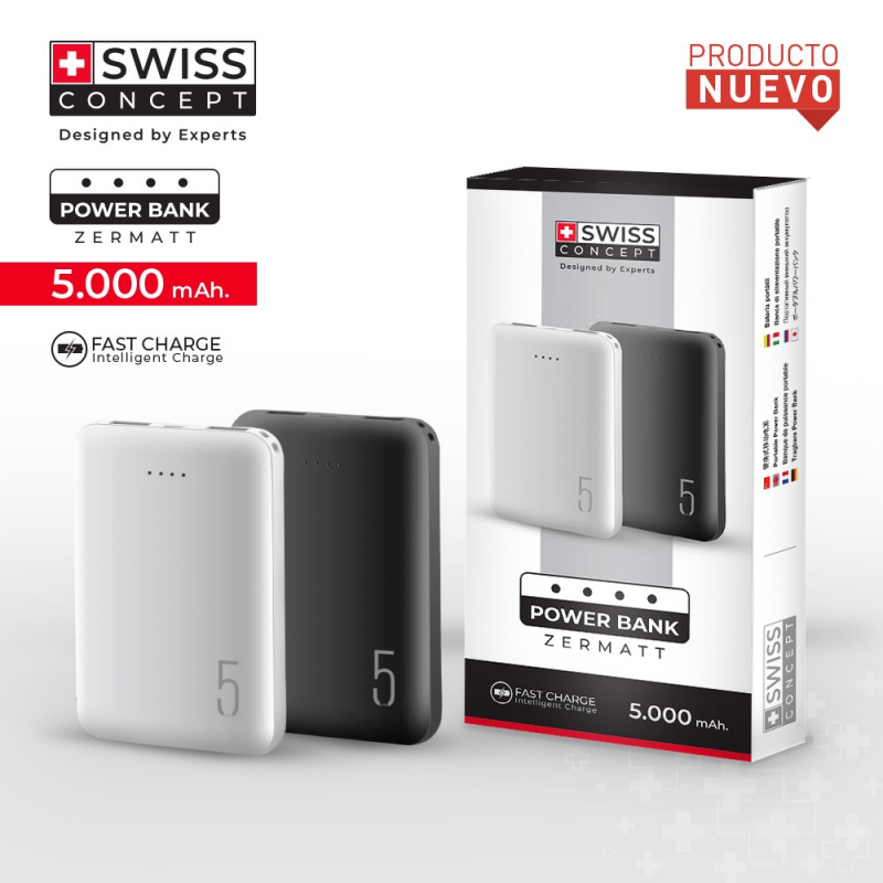 POWER BANK ZERMAT 5.000 mAh