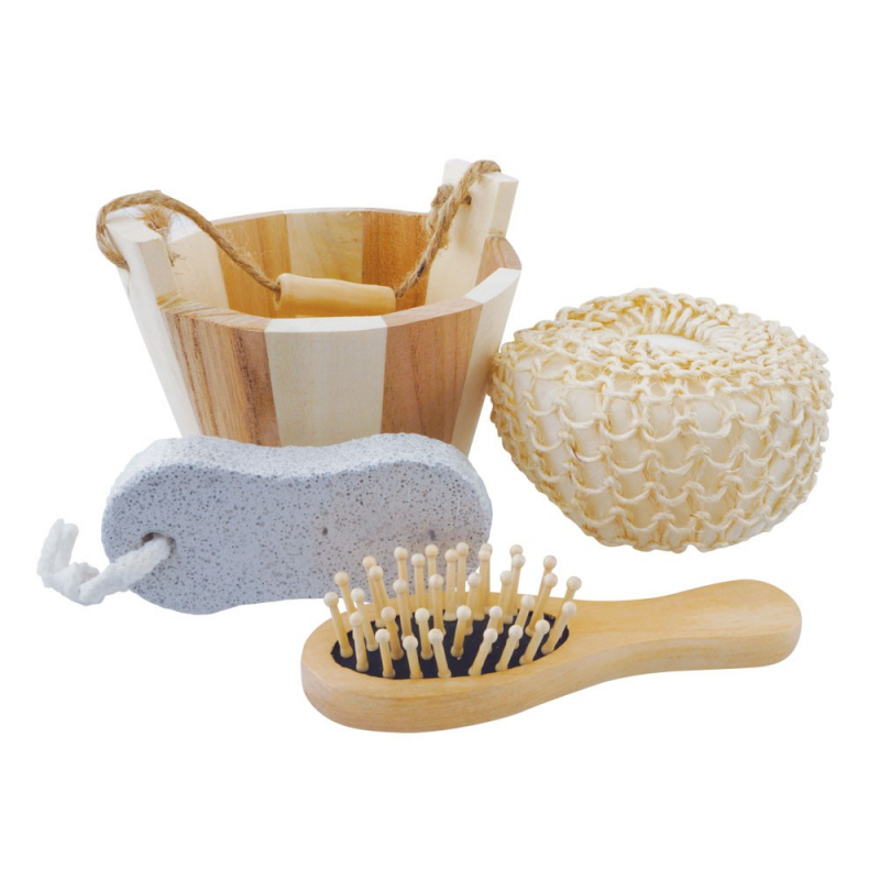 SET DE BAÑO WOOD
