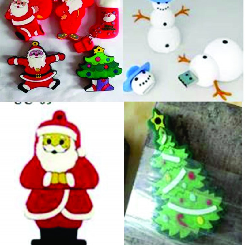 USB 8 GB navideño 2D