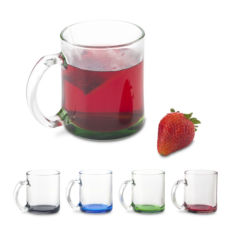 Mug en Vidrio Paolo 12 oz