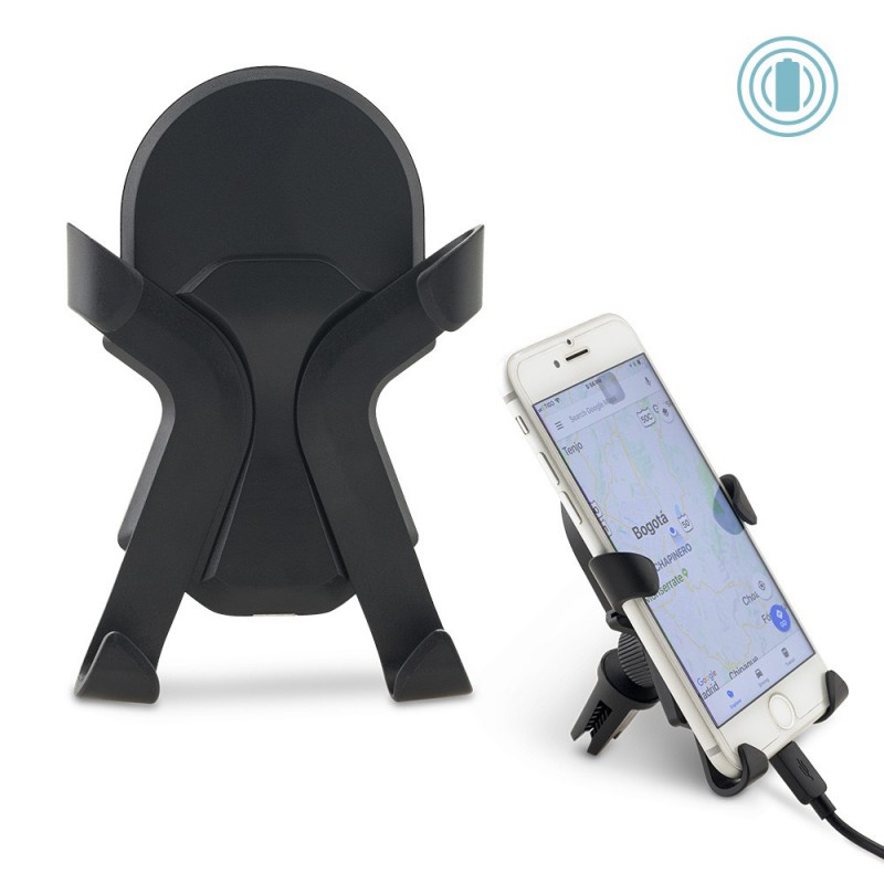 Cargador Inalámbrico con Soporte para Móvil